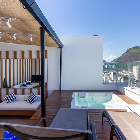 Tabas - Edificio Wave Com Vista Pro Mar Em Ipanema Apartman Rio de Janeiro Kültér fotó