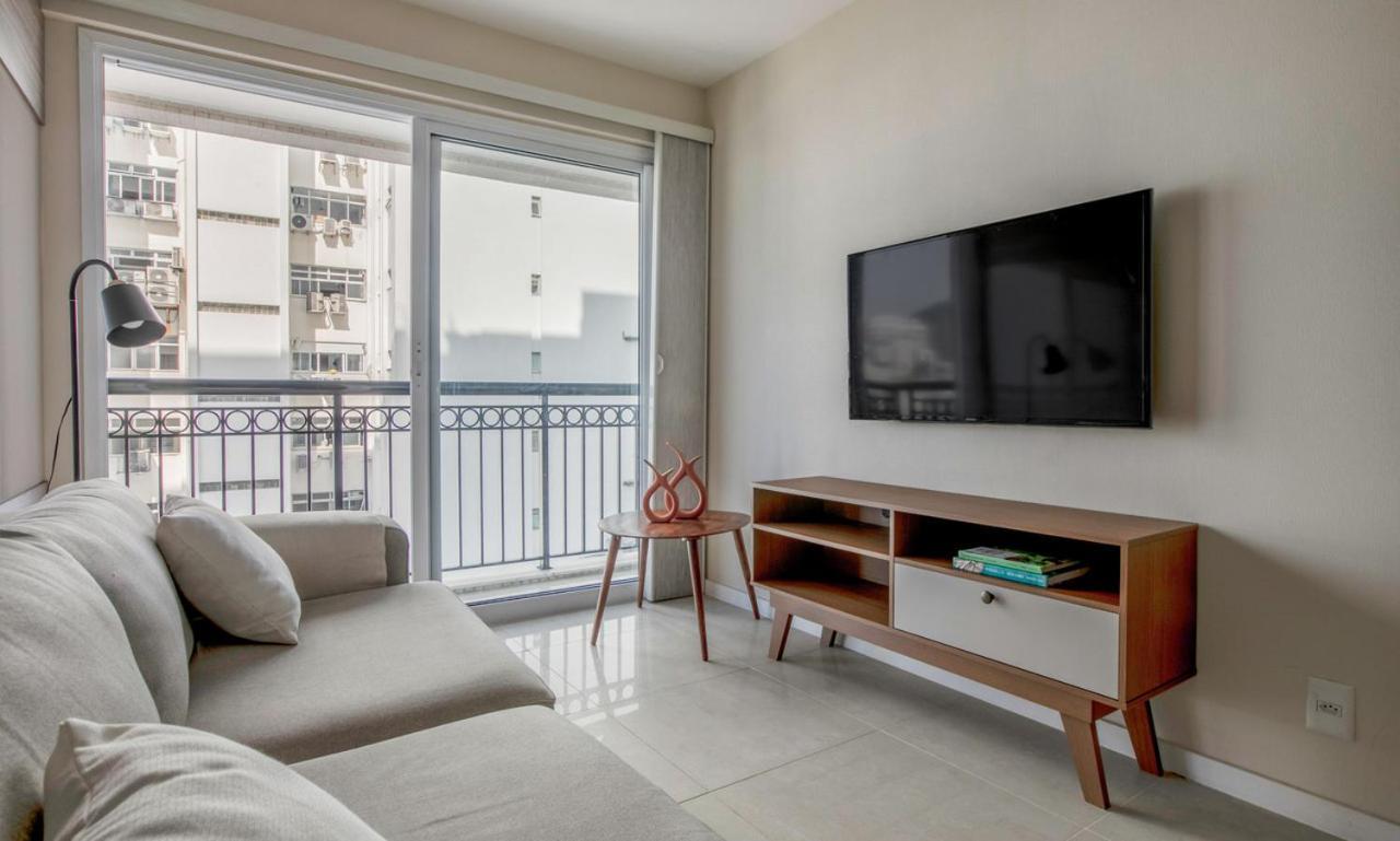 Tabas - Edificio Wave Com Vista Pro Mar Em Ipanema Apartman Rio de Janeiro Kültér fotó