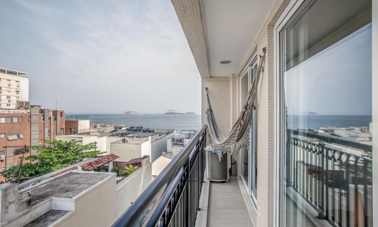 Tabas - Edificio Wave Com Vista Pro Mar Em Ipanema Apartman Rio de Janeiro Kültér fotó