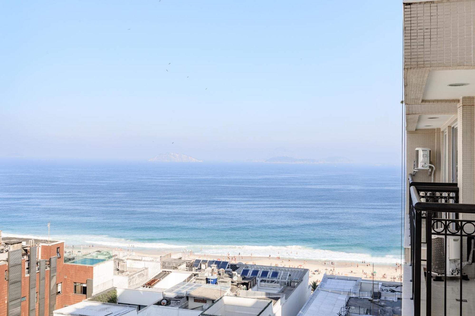 Tabas - Edificio Wave Com Vista Pro Mar Em Ipanema Apartman Rio de Janeiro Kültér fotó