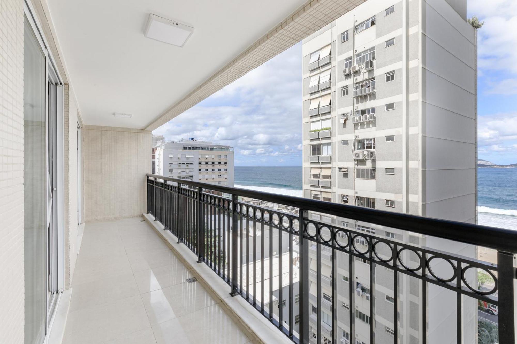Tabas - Edificio Wave Com Vista Pro Mar Em Ipanema Apartman Rio de Janeiro Kültér fotó